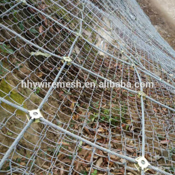 pendiente protección malla de alambre roca caída malla malla de alambre de acero